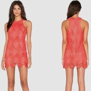Lovers + Friends - Caspian Shift Dress - Coral Reef (Size Medium)